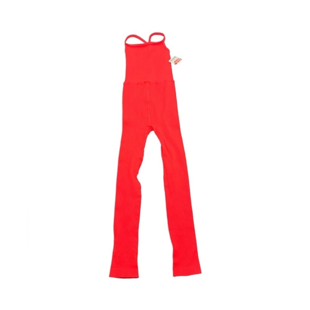 Free People Happiness Runs Square Neck Onesie Jumpsuit - Picture 4 of 12